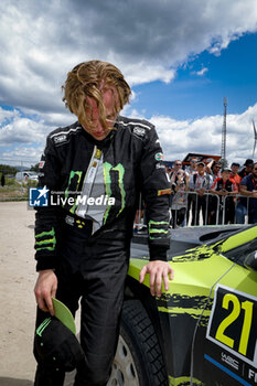 2023-05-14 - SOLBERG Oliver (swe), Skoda Fabia R5, portrait during the Rally Portugal 2023, 5th round of the 2023 WRC World Rally Championship, from May 11 to 14, 2023 in Porto, Portugal - AUTO - WRC - RALLY PORTUGAL 2023 - RALLY - MOTORS