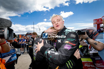 2023-05-14 - SOLBERG Oliver (swe), Skoda Fabia R5, portrait, GREENSMITH Gus (gbr), Toksport WRT 3, Skoda Fabia RS, portrait during the Rally Portugal 2023, 5th round of the 2023 WRC World Rally Championship, from May 11 to 14, 2023 in Porto, Portugal - AUTO - WRC - RALLY PORTUGAL 2023 - RALLY - MOTORS
