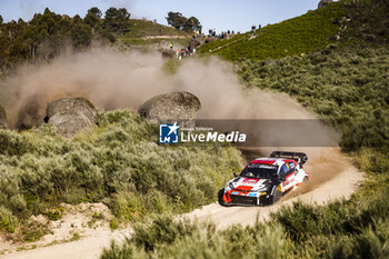 2023-05-13 - 69 Kalle ROVANPERA (FIN), Jonne HALTTUNEN (FIN), TOYOTA GAZOO RACING WRT, TOYOTA Yaris Rally1 Hybrid, WRC, action during the Rally de Portugal 2023, 5th round of the 2023 WRC World Rally Car Championship, from May 11 to 14, 2023 in Matosinhos, Portugal - AUTO - WRC - RALLY DE PORTUGAL 2023 - RALLY - MOTORS