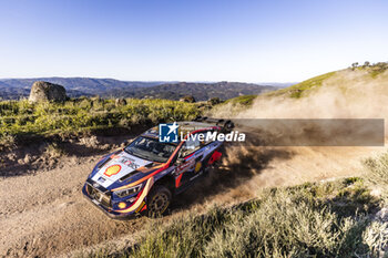 2023-05-13 - 04 Esapekka LAPPI (FIN), Janne FERM (FIN), HYUNDAI SHELL MOBIS WORLD RALLY TEAM, HYUNDAI i20 N Rally1 Hybrid, WRC, action during the Rally de Portugal 2023, 5th round of the 2023 WRC World Rally Car Championship, from May 11 to 14, 2023 in Matosinhos, Portugal - AUTO - WRC - RALLY DE PORTUGAL 2023 - RALLY - MOTORS