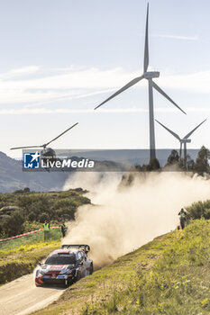2023-05-14 - 69 Kalle ROVANPERA (FIN), Jonne HALTTUNEN (FIN), TOYOTA GAZOO RACING WRT, TOYOTA Yaris Rally1 Hybrid, WRC, action during the Rally de Portugal 2023, 5th round of the 2023 WRC World Rally Car Championship, from May 11 to 14, 2023 in Matosinhos, Portugal - AUTO - WRC - RALLY DE PORTUGAL 2023 - RALLY - MOTORS