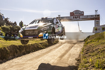 2023-05-14 - 37 Joshua MCERLEAN (IRL), John ROWAN (IRL), MOTORSPORT IRELAND RALLY ACADEMY, HYUNDAI i20 N, RC2, Rally2, action during the Rally de Portugal 2023, 5th round of the 2023 WRC World Rally Car Championship, from May 11 to 14, 2023 in Matosinhos, Portugal - AUTO - WRC - RALLY DE PORTUGAL 2023 - RALLY - MOTORS