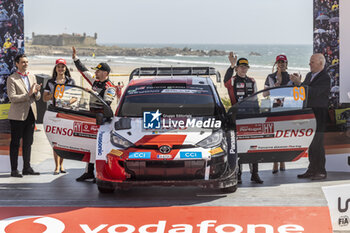 2023-05-14 - ROVANPERA Kalle (FIN), TOYOTA Yaris Rally1 Hybrid, portrait, podium, portrait during the Rally de Portugal 2023, 5th round of the 2023 WRC World Rally Car Championship, from May 11 to 14, 2023 in Matosinhos, Portugal - AUTO - WRC - RALLY DE PORTUGAL 2023 - RALLY - MOTORS