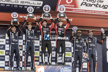 2023-05-14 - ROVANPERA Kalle (FIN), TOYOTA Yaris Rally1 Hybrid, portrait HALTTUNEN Jonne (FIN), TOYOTA Yaris Rally1 Hybrid, portrait podium, portrait during the Rally de Portugal 2023, 5th round of the 2023 WRC World Rally Car Championship, from May 11 to 14, 2023 in Matosinhos, Portugal - AUTO - WRC - RALLY DE PORTUGAL 2023 - RALLY - MOTORS