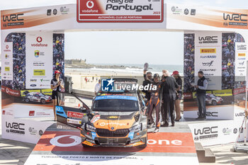 2023-05-14 - podium, portrait during the Rally de Portugal 2023, 5th round of the 2023 WRC World Rally Car Championship, from May 11 to 14, 2023 in Matosinhos, Portugal - AUTO - WRC - RALLY DE PORTUGAL 2023 - RALLY - MOTORS
