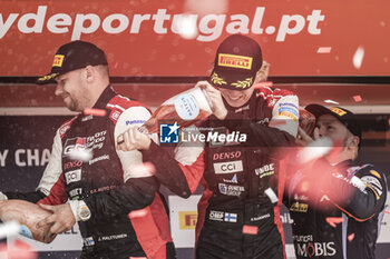 2023-05-14 - ROVANPERA Kalle (FIN), TOYOTA Yaris Rally1 Hybrid, portrait podium, portrait during the Rally de Portugal 2023, 5th round of the 2023 WRC World Rally Car Championship, from May 11 to 14, 2023 in Matosinhos, Portugal - AUTO - WRC - RALLY DE PORTUGAL 2023 - RALLY - MOTORS