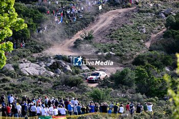 2023-06-02 - Kalle Rovanpera (Fin) Jonne Halttunen (Fin) Of Team Toyota Gazoo Racing Wrt, Toyota Gr Yaris Rally1 Hybrid,Kitzbuhel,Jun 02, 2023 in Olbia,Sardinia,Italy. - FIA WORLD RALLY CHAMPIONSHIP  WRC RALLY ITALIA SARDEGNA 2023 - RALLY - MOTORS