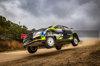 2023-06-01 - 22 Oliver SOLBERG (SWE), Elliott EDMONDSON (GBR), SKODA FABIA RS, RC2, Rally2, action during the Rally Italia Sardegna 2023, 6th round of the 2023 WRC World Rally Car Championship, from June 1 to 4, 2023 in Olbia, Italy - AUTO - WRC - RALLY ITALIA SARDEGNA 2023 - RALLY - MOTORS