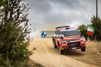 2023-06-01 - 20 Yohan ROSSEL (FRA), Arnaud DUNAND (FRA), PH SPORT, CITROEN C3, RC2, Rally2, action during the Rally Italia Sardegna 2023, 6th round of the 2023 WRC World Rally Car Championship, from June 1 to 4, 2023 in Olbia, Italy - AUTO - WRC - RALLY ITALIA SARDEGNA 2023 - RALLY - MOTORS