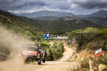 2023-06-01 - 11 Thierry NEUVILLE (BEL), Martijn WYDAEGHE (BEL), HYUNDAI SHELL MOBIS WORLD RALLY TEAM, HYUNDAI I20 N Rally1 Hybrid, WRC, action during the Rally Italia Sardegna 2023, 6th round of the 2023 WRC World Rally Car Championship, from June 1 to 4, 2023 in Olbia, Italy - AUTO - WRC - RALLY ITALIA SARDEGNA 2023 - RALLY - MOTORS