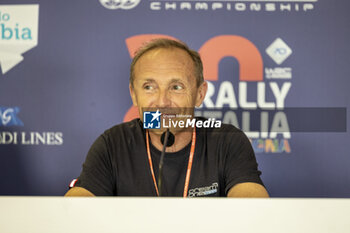 2023-06-01 - conference de presse, press conference during the Rally Italia Sardegna 2023, 6th round of the 2023 WRC World Rally Car Championship, from June 1 to 4, 2023 in Olbia, Italy - AUTO - WRC - RALLY ITALIA SARDEGNA 2023 - RALLY - MOTORS