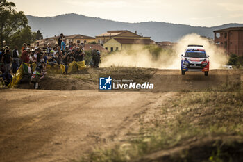2023-06-01 - 28 Nicolas CIAMIN (FRA), Yannick ROCHE (FRA), VOLKSVAGEN Polo GTI, RC2, Rally2, action during the Rally Italia Sardegna 2023, 6th round of the 2023 WRC World Rally Car Championship, from June 1 to 4, 2023 in Olbia, Italy - AUTO - WRC - RALLY ITALIA SARDEGNA 2023 - RALLY - MOTORS