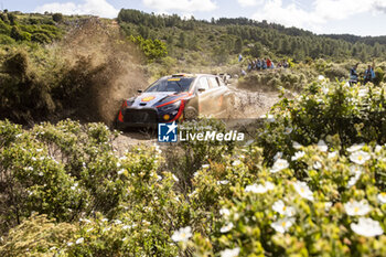 2023-06-02 - 11 Thierry NEUVILLE (BEL), Martijn WYDAEGHE (BEL), HYUNDAI SHELL MOBIS WORLD RALLY TEAM, HYUNDAI I20 N Rally1 Hybrid, WRC, action during the Rally Italia Sardegna 2023, 6th round of the 2023 WRC World Rally Car Championship, from June 1 to 4, 2023 in Olbia, Italy - AUTO - WRC - RALLY ITALIA SARDEGNA 2023 - RALLY - MOTORS