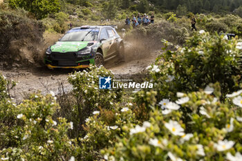 2023-06-02 - 21 Gus GREENSMITH (GBR), Jonas ANDERSSON (SWE), SKODA FABIA RS, RC2, Rally2, action during the Rally Italia Sardegna 2023, 6th round of the 2023 WRC World Rally Car Championship, from June 1 to 4, 2023 in Olbia, Italy - AUTO - WRC - RALLY ITALIA SARDEGNA 2023 - RALLY - MOTORS