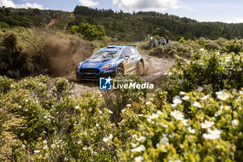 2023-06-02 - 27 Adrien FOURMAUX (FRA), Alexandre CORIA (FRA), M-SPORT FORD WORLD RALLY TEAM, FORD Fiesta MkII, RC2, Rally2, action during the Rally Italia Sardegna 2023, 6th round of the 2023 WRC World Rally Car Championship, from June 1 to 4, 2023 in Olbia, Italy - AUTO - WRC - RALLY ITALIA SARDEGNA 2023 - RALLY - MOTORS