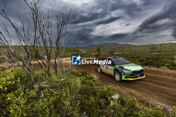 2023-06-02 - 21 Gus GREENSMITH (GBR), Jonas ANDERSSON (SWE), SKODA FABIA RS, RC2, Rally2, action during the Rally Italia Sardegna 2023, 6th round of the 2023 WRC World Rally Car Championship, from June 1 to 4, 2023 in Olbia, Italy - AUTO - WRC - RALLY ITALIA SARDEGNA 2023 - RALLY - MOTORS