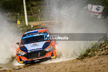 2023-06-03 - 31 Fabrizio ZALDIVAR (PRY), Marcelo DER OHANNESIAN (ITA), HYUNDAI i20 N, RC2, Rally2, action during the Rally Italia Sardegna 2023, 6th round of the 2023 WRC World Rally Car Championship, from June 1 to 4, 2023 in Olbia, Italy - AUTO - WRC - RALLY ITALIA SARDEGNA 2023 - RALLY - MOTORS