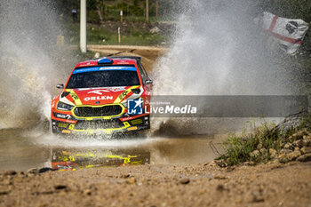 2023-06-03 - 46 Martin PROKOP (CZE), Michal ERNST (CZE), SKODA FABIA RS, RC2, Rally2, action during the Rally Italia Sardegna 2023, 6th round of the 2023 WRC World Rally Car Championship, from June 1 to 4, 2023 in Olbia, Italy - AUTO - WRC - RALLY ITALIA SARDEGNA 2023 - RALLY - MOTORS