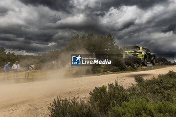 2023-06-03 - 22 Oliver SOLBERG (SWE), Elliott EDMONDSON (GBR), SKODA FABIA RS, RC2, Rally2, action during the Rally Italia Sardegna 2023, 6th round of the 2023 WRC World Rally Car Championship, from June 1 to 4, 2023 in Olbia, Italy - AUTO - WRC - RALLY ITALIA SARDEGNA 2023 - RALLY - MOTORS