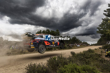 2023-06-03 - 11 Thierry NEUVILLE (BEL), Martijn WYDAEGHE (BEL), HYUNDAI SHELL MOBIS WORLD RALLY TEAM, HYUNDAI I20 N Rally1 Hybrid, WRC, action during the Rally Italia Sardegna 2023, 6th round of the 2023 WRC World Rally Car Championship, from June 1 to 4, 2023 in Olbia, Italy - AUTO - WRC - RALLY ITALIA SARDEGNA 2023 - RALLY - MOTORS