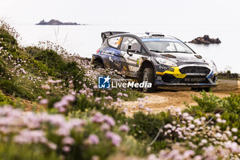 2023-06-04 - 40 Robert VIRVES (EST), Hugo MAGALHAES (EST), FORD Fiesta MkII, RC2, Rally2, action during the Rally Italia Sardegna 2023, 6th round of the 2023 WRC World Rally Car Championship, from June 1 to 4, 2023 in Olbia, Italy - AUTO - WRC - RALLY ITALIA SARDEGNA 2023 - RALLY - MOTORS