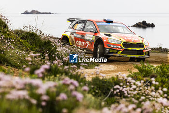 2023-06-04 - 46 Martin PROKOP (CZE), Michal ERNST (CZE), SKODA FABIA RS, RC2, Rally2, action during the Rally Italia Sardegna 2023, 6th round of the 2023 WRC World Rally Car Championship, from June 1 to 4, 2023 in Olbia, Italy - AUTO - WRC - RALLY ITALIA SARDEGNA 2023 - RALLY - MOTORS