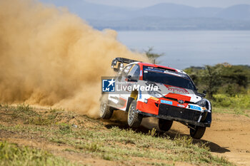 2023-06-21 - 17 Sébastien OGIER (FRA), Vincent LANDAIS (FRA), TOYOTA GAZOO RACING WRT, TOYOTA GR Yaris Rally1 Hybrid, WRC, action during the Safari Rally Kenya 2023, 7th round of the 2023 WRC World Rally Car Championship, from June 22 to 25, 2023 in Naivasha, Nakuru County, Kenya - AUTO - WRC - SAFARI RALLY KENYA 2023 - RALLY - MOTORS