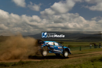 2023-06-22 - Jourdan Serderidis Andy Malfoy, M-Sport Ford Wrt, Ford Puma Rally1 Hybrid,Shakedown,Jun 21 ,2023 in Naivasha ,Kenya - FIA WORLD RALLY CHAMPIONSHIP WRC SAFARI RALLY KENYA 2023 - RALLY - MOTORS