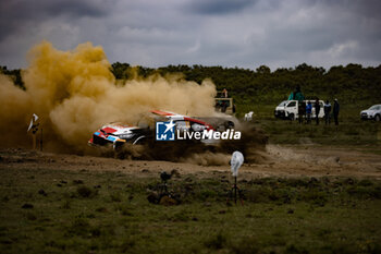 2023-06-23 - Elfyn Evans (Gb) Scott Martin (Gb) Of Team Toyota Gazoo Racing Wrt, Toyota Gr Yaris Rally1,HybridDuringJun 23 ,2023 in Naivasha ,Kenya - FIA WORLD RALLY CHAMPIONSHIP WRC SAFARI RALLY KENYA 2023 - RALLY - MOTORS