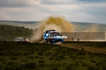 2023-06-23 - Ott Tanak (Est) Martin Jarveoja (Est) Of Team M-Sport Ford World Rally Team , Ford Puma Rally1 Hybrid,Jun 23 ,2023 in Naivasha ,Kenya - FIA WORLD RALLY CHAMPIONSHIP WRC SAFARI RALLY KENYA 2023 - RALLY - MOTORS
