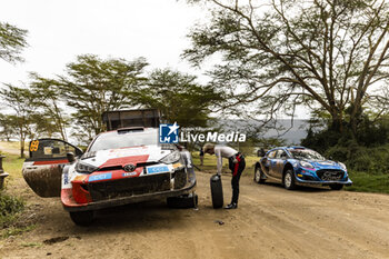 2023-06-24 - ROVANPERA Kalle (FIN), TOYOTA Yaris Rally1 Hybrid, portrait during the Safari Rally Kenya 2023, 7th round of the 2023 WRC World Rally Car Championship, from June 22 to 25, 2023 in Naivasha, Nakuru County, Kenya - AUTO - WRC - SAFARI RALLY KENYA 2023 - RALLY - MOTORS