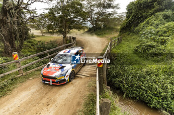 2023-06-24 - 34 Diego DOMINGUEZ (PRY), Rogelio PEÑATE (ESP), FORD Fiesta Rally3, RC3, Rally3, action during the Safari Rally Kenya 2023, 7th round of the 2023 WRC World Rally Car Championship, from June 22 to 25, 2023 in Naivasha, Nakuru County, Kenya - AUTO - WRC - SAFARI RALLY KENYA 2023 - RALLY - MOTORS