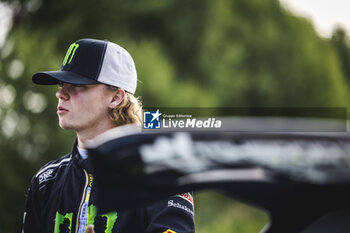 2023-07-20 - SOLBERG Oliver (SWE), SKODA FABIA RS, RC2, Rally2, portrait during the Rally Estonia 2023, 8th round of the 2023 WRC World Rally Car Championship, from July 20 to 23, 2023 in Tartu, Estonia - AUTO - WRC - RALLY ESTONIA 2023 - RALLY - MOTORS