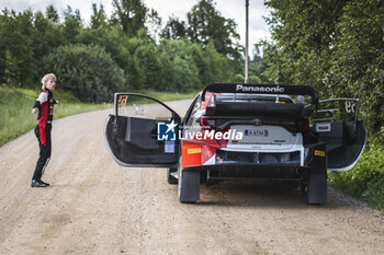 2023-07-20 - ROVANPERA Kalle (FIN), TOYOTA Yaris Rally1 Hybrid, portraitROV during the Rally Estonia 2023, 8th round of the 2023 WRC World Rally Car Championship, from July 20 to 23, 2023 in Tartu, Estonia - AUTO - WRC - RALLY ESTONIA 2023 - RALLY - MOTORS