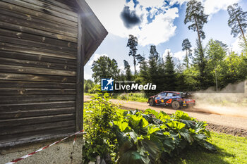 2023-07-20 - 04 Esapekka LAPPI (FIN), Janne FERM (FIN), HYUNDAI SHELL MOBIS WORLD RALLY TEAM, HYUNDAI i20 N Rally1 Hybrid, WRC, action during the Rally Estonia 2023, 8th round of the 2023 WRC World Rally Car Championship, from July 20 to 23, 2023 in Tartu, Estonia - AUTO - WRC - RALLY ESTONIA 2023 - RALLY - MOTORS