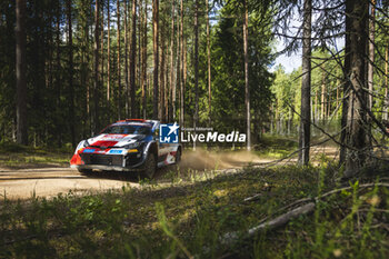 2023-07-21 - 69 Kalle ROVANPERA (FIN), Jonne HALTTUNEN (FIN), TOYOTA GAZOO RACING WRT, TOYOTA Yaris Rally1 Hybrid, WRC, action during the Rally Estonia 2023, 8th round of the 2023 WRC World Rally Car Championship, from July 20 to 23, 2023 in Tartu, Estonia - AUTO - WRC - RALLY ESTONIA 2023 - RALLY - MOTORS
