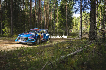 2023-07-21 - 08 Ott TANAK (EST), Martin JARVEOJA (EST), M-SPORT FORD WORLD RALLY TEAM, FORD Puma Rally1 Hybrid, WRC ,action during the Rally Estonia 2023, 8th round of the 2023 WRC World Rally Car Championship, from July 20 to 23, 2023 in Tartu, Estonia - AUTO - WRC - RALLY ESTONIA 2023 - RALLY - MOTORS