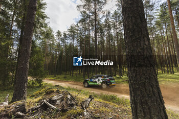 2023-07-21 - 21 Gus GREENSMITH (GBR), Jonas ANDERSSON (SWE), SKODA FABIA RS, RC2, Rally2, action during the Rally Estonia 2023, 8th round of the 2023 WRC World Rally Car Championship, from July 20 to 23, 2023 in Tartu, Estonia - AUTO - WRC - RALLY ESTONIA 2023 - RALLY - MOTORS