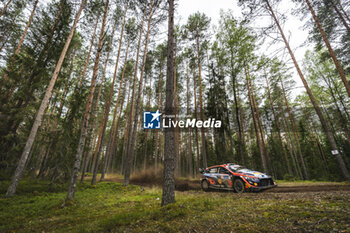 2023-07-21 - 03 Teemu SUNINEN (FIN), Mikko MARKKULA (FIN), HYUNDAI SHELL MOBIS WORLD RALLY TEAM, HYUNDAI i20 N Rally1 Hybrid, WRC, action during the Rally Estonia 2023, 8th round of the 2023 WRC World Rally Car Championship, from July 20 to 23, 2023 in Tartu, Estonia - AUTO - WRC - RALLY ESTONIA 2023 - RALLY - MOTORS