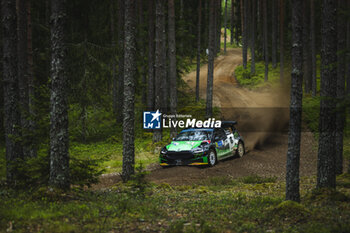 2023-07-21 - 21 Gus GREENSMITH (GBR), Jonas ANDERSSON (SWE), SKODA FABIA RS, RC2, Rally2, action during the Rally Estonia 2023, 8th round of the 2023 WRC World Rally Car Championship, from July 20 to 23, 2023 in Tartu, Estonia - AUTO - WRC - RALLY ESTONIA 2023 - RALLY - MOTORS