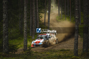 2023-07-21 - 69 Kalle ROVANPERA (FIN), Jonne HALTTUNEN (FIN), TOYOTA GAZOO RACING WRT, TOYOTA Yaris Rally1 Hybrid, WRC, action during the Rally Estonia 2023, 8th round of the 2023 WRC World Rally Car Championship, from July 20 to 23, 2023 in Tartu, Estonia - AUTO - WRC - RALLY ESTONIA 2023 - RALLY - MOTORS