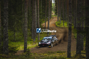 2023-07-21 - 26 Robert VIRVES (EST), Craig DREW (GBR), FORD Fiesta MkII, RC2, Rally2, action during the Rally Estonia 2023, 8th round of the 2023 WRC World Rally Car Championship, from July 20 to 23, 2023 in Tartu, Estonia - AUTO - WRC - RALLY ESTONIA 2023 - RALLY - MOTORS