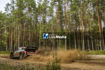 2023-07-21 - 11 Thierry NEUVILLE (BEL), Martijn WYDAEGHE (BEL), HYUNDAI SHELL MOBIS WORLD RALLY TEAM, HYUNDAI I20 N Rally1 Hybrid, WRC, action during the Rally Estonia 2023, 8th round of the 2023 WRC World Rally Car Championship, from July 20 to 23, 2023 in Tartu, Estonia - AUTO - WRC - RALLY ESTONIA 2023 - RALLY - MOTORS
