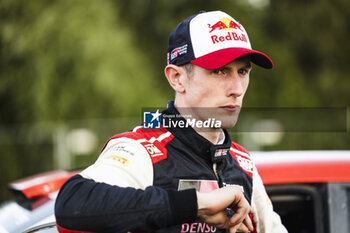 2023-07-21 - EVANS Elfyn (GBR), TOYOTA GR Yaris Rally1 Hybrid, portrait during the Rally Estonia 2023, 8th round of the 2023 WRC World Rally Car Championship, from July 20 to 23, 2023 in Tartu, Estonia - AUTO - WRC - RALLY ESTONIA 2023 - RALLY - MOTORS