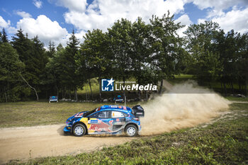 2023-07-22 - 08 Ott TANAK (EST), Martin JARVEOJA (EST), M-SPORT FORD WORLD RALLY TEAM, FORD Puma Rally1 Hybrid, WRC ,action during the Rally Estonia 2023, 8th round of the 2023 WRC World Rally Car Championship, from July 20 to 23, 2023 in Tartu, Estonia - AUTO - WRC - RALLY ESTONIA 2023 - RALLY - MOTORS