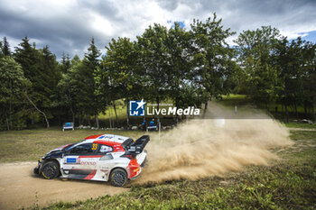2023-07-22 - 33 Elfyn EVANS (GBR), Scott MARTIN (GBR), TOYOTA GAZOO RACING WRT, TOYOTA GR Yaris Rally1 Hybrid, WRC ,WRC, action during the Rally Estonia 2023, 8th round of the 2023 WRC World Rally Car Championship, from July 20 to 23, 2023 in Tartu, Estonia - AUTO - WRC - RALLY ESTONIA 2023 - RALLY - MOTORS