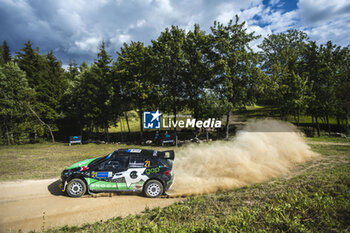 2023-07-22 - 21 Gus GREENSMITH (GBR), Jonas ANDERSSON (SWE), SKODA FABIA RS, RC2, Rally2, action during the Rally Estonia 2023, 8th round of the 2023 WRC World Rally Car Championship, from July 20 to 23, 2023 in Tartu, Estonia - AUTO - WRC - RALLY ESTONIA 2023 - RALLY - MOTORS