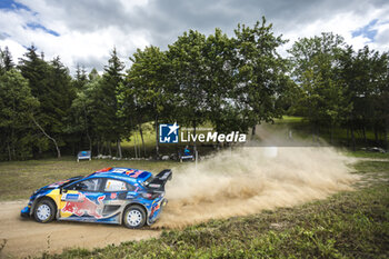 2023-07-22 - 07 Pierre-Louis LOUBET (FRA), Nicolas GILSOUL (FRA), M-SPORT FORD WORLD RALLY TEAM, FORD Puma Rally1 Hybrid, WRC, action during the Rally Estonia 2023, 8th round of the 2023 WRC World Rally Car Championship, from July 20 to 23, 2023 in Tartu, Estonia - AUTO - WRC - RALLY ESTONIA 2023 - RALLY - MOTORS