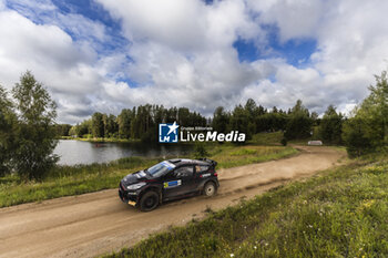 2023-07-23 - 26 Robert VIRVES (EST), Craig DREW (GBR), FORD Fiesta MkII, RC2, Rally2, action during the Rally Estonia 2023, 8th round of the 2023 WRC World Rally Car Championship, from July 20 to 23, 2023 in Tartu, Estonia - AUTO - WRC - RALLY ESTONIA 2023 - RALLY - MOTORS