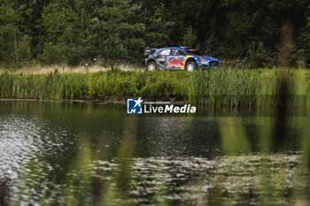 2023-07-23 - 08 Ott TANAK (EST), Martin JARVEOJA (EST), M-SPORT FORD WORLD RALLY TEAM, FORD Puma Rally1 Hybrid, WRC ,action during the Rally Estonia 2023, 8th round of the 2023 WRC World Rally Car Championship, from July 20 to 23, 2023 in Tartu, Estonia - AUTO - WRC - RALLY ESTONIA 2023 - RALLY - MOTORS